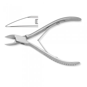Nail Cutter Straight Stainless Steel, 15.5 cm - 6"